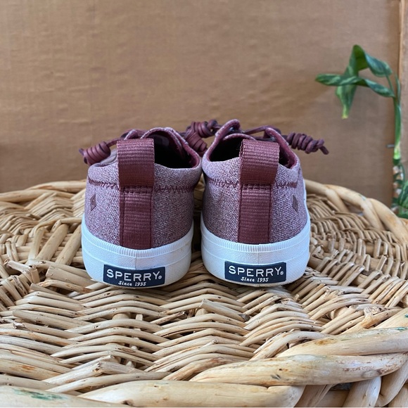 Sperry faded red leather lace boat shoes - Picture 6 of 8